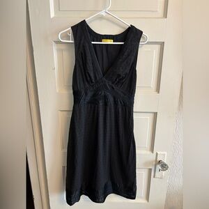 Catherine Malandrino Vintage Black Cotton Dress